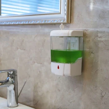 Visual Automatické Indukčné Mydla Stenu Hand Sanitizer Stroj Viacero Stránok k Dispozícii дозатор мыла 700ml