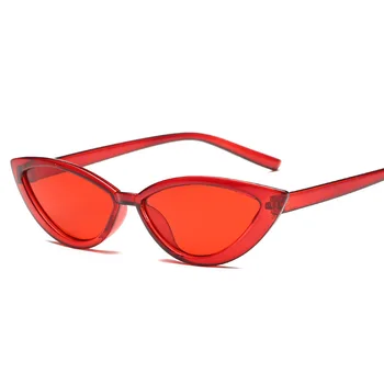 Nové slnečné Okuliare Ženy Retro Malé Čierne Transparentné Čierna 2020 Trojuholník Vintage Lacné Slnečné Okuliare Červené Žena UV400