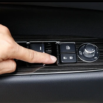 1 Sada pre 2017 2018 2019 Mazda Cx-5 Cx5 Kf Lhd Auto Okno Prepnúť Panel + Auto Radenie Okno Panel Kryt Nálepky Výbava Pásy Garn