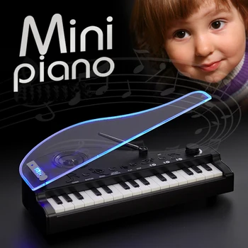 31 Tlačidlo Bluetooth Mini klavír, Digitálne Hudobné Elektronické Klávesu Dosky Elektrické Piano Deti Darček
