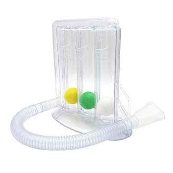1PC PVC Dýchacie Cvičenia Spirometry Prípravy na Strednom Veku a Starších Vitálna Kapacita vzdelávacie Zariadenia