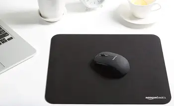 AmazonBasics Herné Počítačová Myš Podložka - Čierna