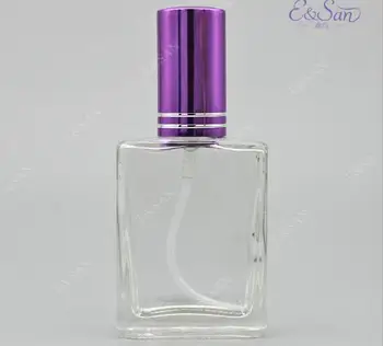FX115-15ML Ploché Námestie Transparentné Sklo Kozmetický Parfum Spray Fľaša 100ks/veľa