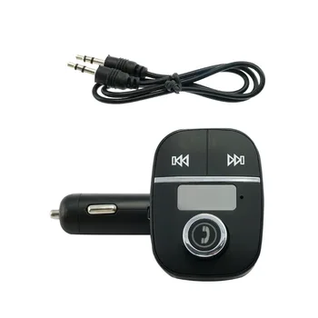 Nabíjačka do auta Štýl FM Vysielač Auto MP3 Prehrávač Automobilový Bluetooth Prijímač Handsfree Odpovedať na volanie s Diaľkovým ovládaním