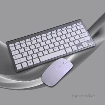 Ultra-tenký mini klávesnica vyhovovali 2.4 G bezdrôtová klávesnica 20A Drop Shipping