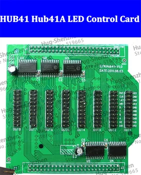 10pcs/veľa LED ovládanie karte Konverzie Karty Hub41 Adaptér s 8*hub41 port zahrnuté LED displej / HUB41A karty doska