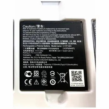 Vysoká Kvalita 1750mAh C11P1403 batéria pre Asus ZenFone4.5 ZenFone 4.5 A450 Smartphone
