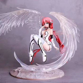 Anime Sora Č Otoshimono Icarus Akcie Obrázok Dievčenskú Roztomilý Kráľovná Druhý Element 23 cm PVC Zber Model Bábiky, Hračky pre Chlapca, Darčeky