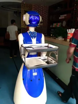 Reštaurácia a bar inteligentný robot,použitie pre hotel , výstava na dodávky potravín ,zákona ako čašník