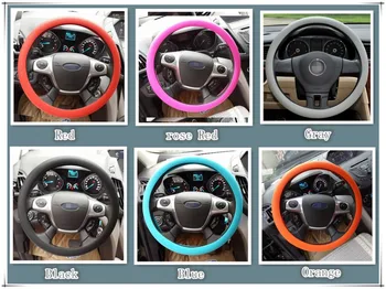 Auto Styling Anti-slip volant, kryt Pre Hyundai Akcent 3 Elantra GT i20 ix25 i30 1 2 3 ix35 ix55 Kona Nexo Príslušenstvo