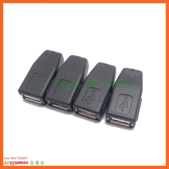 Nové Mini USB Samec na USB Žena Converter Konektor pre Prenos údajov Sync OTG Adaptér pre Auto AUX MP3, MP4 Tablety Telefóny U-Disk