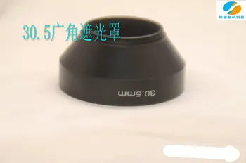 30.5 mm Kovové širokouhlý Objektív Kapucňou pre 30.5 mm objektív filter Digitálneho fotoaparátu S Sledovacie číslo