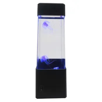 Medúzy Vody Loptu Akvárium Nádrž LED Svetlá na Čítanie Relaxovať Posteli Náladu Svetlo pre Domova Lampa Darček pre Dieťa Priateľovi