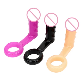 VATINE Dilda G-spot Stimuláciu Vagíny Masér Penis Krúžok Sexuálne Hračky pre Ženu/Muža, Farebné Krúžky na Penis Análny Plug Dospelých Produkty