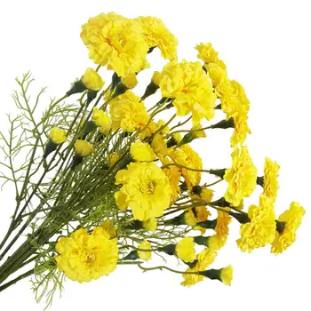 6Pcs Umelý Kvet Domov Simulácia Nechtíka Marguerite Dekorácie Príslušenstvo Umelé Falošné Kvety