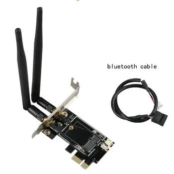 Desktop Bezdrôtové WiFi, Bluetooth, Sieťové Karty Adaptéra PCIe M. 2 Rozširujúcej Karty adaptéra wifi M. 2 NGFF