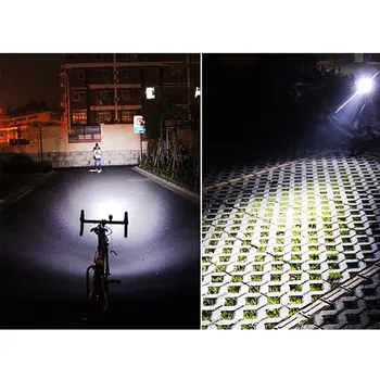 Požičovňa Zvýrazniť Horn Svetlá USB Nabíjateľné LED Bezpečnostné Lampy Nepremokavé Jednoduchá Inštalácia na Ceste, Horský Bicykel, jazda na Bicykli