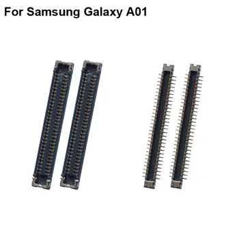 2 ks Pre Samsung Galaxy A01 A015V LCD displej FPC konektor Pre Samsung Galaxy 01 A015V logiky na doske doske