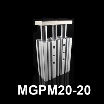 MGPM20-20 Vŕtania 20 mm Zdvih 20 mm Kompaktný Návod Vzduchu Valec dvojčinné MGP PNEUMATICKÉ Tri rod LIST TABUĽKA VALEC SERVOMOTORA