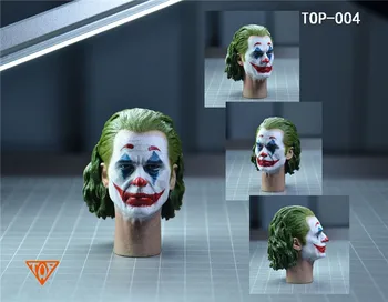 Na Sklade 1/6 Rozsahu Muž PVC Hlavu Joker Joaquin Phoenix Hlavu Sculpt TOP-004 make-up Ver. Hračky pre 12