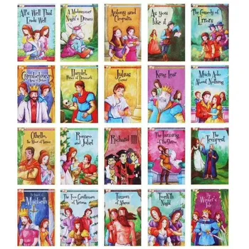 20 Kníh Shakespeare Detí anglický Príbeh Knihy Pomôcť Dieťaťu Byť Reader Raného Vzdelávania Vzdelávanie Darček