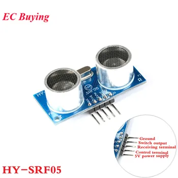 HY-SRF05 SRF05 Ultrazvukové Meranie Vzdialenosti v Rozpätí Snímača Modul 5Pin DC 5V Pre Arduino Nahradiť SR04 Elektronické Kompatibilné