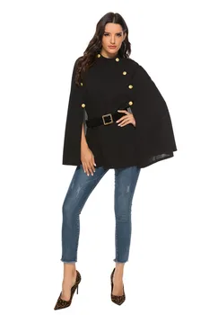 Bundy Kabáty Nadrozmerná Zimné Oblečenie Žien Čierny Polyester Žena Voat Kórejský Nadrozmerné Bunda Ženy Jar Holografické Móda