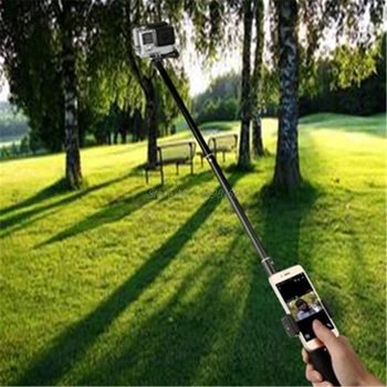 Telefón Klip Adaptér Mount Zámok Držiak na Monopod Selfie Stick GoPro Hero 5 4 3+ Pre Xiao Yi Akcia Fotoaparát Pre SJCAM Dropship