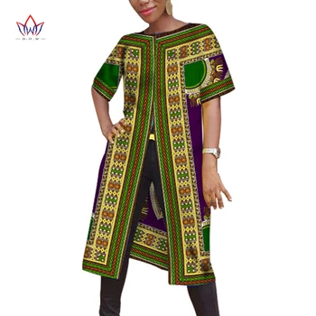 Ankara Ženy Afriky Tradičné Oblečenie Tees Módne Topy Dashiki Afrike Tlač Tričko Plus Veľkosť XS-6XL Ženy Oblečenie WY985
