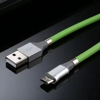 1m Univerzálny 3A Magnetické Absorpcie Samostatne Vinutia USB, Micro USB Dátový Rýchle Nabíjanie Kábel Pre Mobilný Telefón, Mobil Tablet