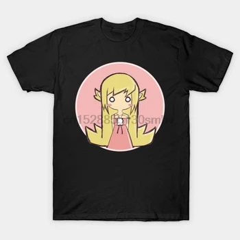 Muži tričko Oshino Shinobu (Monogatari Série) Anime T Shirt ženy T-Shirt tees top