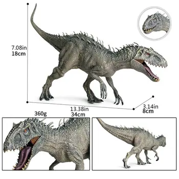 Oenux Nové Jurský Indominus Velociraptor Raptor Akčné Figúrky Savage Tyrannosaurus Dinossauro Svet Zvierat, Model Kid Hračka