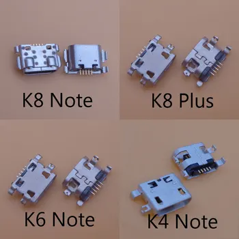 10PCS Nové Lenovo K6, K8 K4 Poznámka K8note K6Note K53a48 K4note A7010 K51c78 / K8 Plus Nabíjačku USB Dock Nabíjací Port