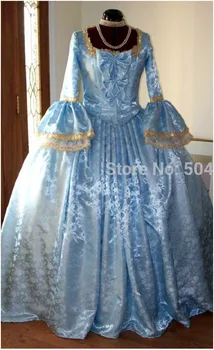 Ping!R-425 Zákazku 1800 Občianskej Vojny Loptu Gothic Lolita Šaty Viktoriánskej šaty/Renesancie šaty