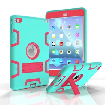 Pre iPad mini 4 3 2 1 prípadoch Deti Baby Safe Brnenie Shockproof Ťažkých Tablet Silikónové Tvrdé puzdro Pre iPad mini 1/2/3/4 #