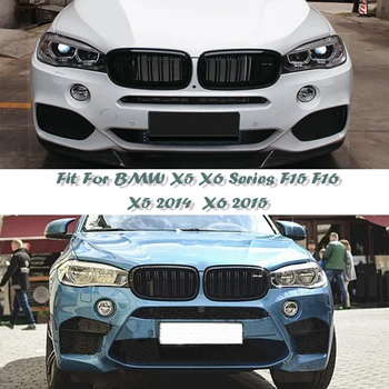 M Výkon Auta Predný Nárazník Racing Obličiek Mriežky Výmena Za BMW X5 F15 X6 F16 2018 2017 X5 X6 Série 2016 E39