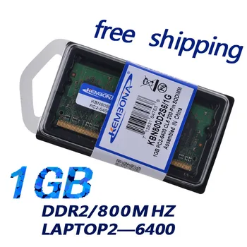 KEMBONA Nové Zapečatené Sodimm DDR2 1GB 800Mhz(pre všetky motherboarnd) pre Notebook RAM Pamäť / Doživotná záruka / Doprava Zadarmo!!!
