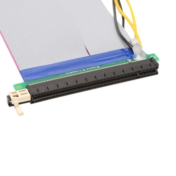 PCI-E slot karty PCI Express 16X Až 16X Stúpačky Rozšírenie Karty Powered Páse s nástrojmi Extender Kábel - L059 New horúce