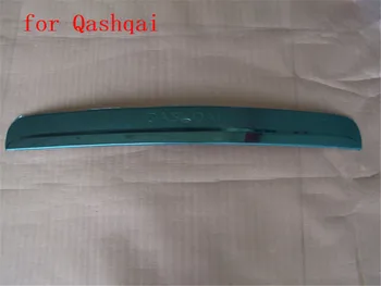 Vysoko kvalitnej nerezovej ocele Zadné Veko Kufra Výbava Kryt vhodný Pre Nissan Qashqai Dualis 2008-Auto Styling