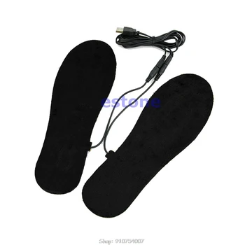 USB Elektrickým Pohonom Vykurované Zimné Vložky Pre Topánky, Topánky Udržať Nohy v Teple N10 20 Dropship