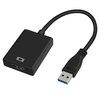 USB Adaptér HDMI, USB 3.0, HDMI,HD 1080P Video Adaptér pre Notebook HDTV TELEVÍZOR, o Výstup Viacerých Monitorov