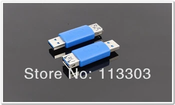20pcs USB 3.0 Muž do Ženských Adaptér USB 3.0 Mužov a Žien Konektor Extender Rozšírenie Converter loď s sledovacie číslo
