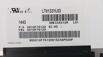 Nové Originálne Lenovo Yoga 3 Pro-1370 LTN133YL03-L01 WQHD LED Displej LCD Panely dotykovej Obrazovky 5D10F76130