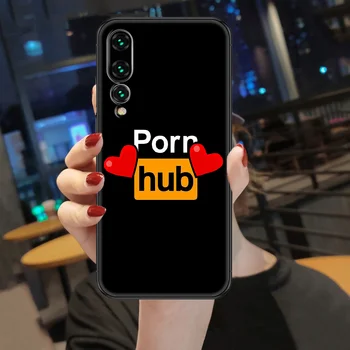 Sexy Zábavné Porn hub Tumbir 18 Telefón puzdro Na Huawei Mate S P10 P20 P30 P40 10 20 Inteligentné Z Pro Lite 2019 black tpu kryt bunky