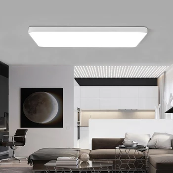 Moderný Ultra-tenké Námestie LED Stropné Osvetlenie Stropné Svetlá pre Obývacia Izba, Hala Visí lampa Domov Stropné Svietidlá