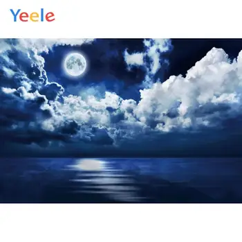 Yeele Krajiny Moon River Cloud Izba Maľovanie Fotografie Pozadia Osobné Fotografické Pozadie Pre Photo Studio