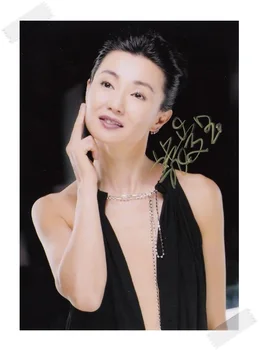 Podpísané Maggie Cheung autographed pôvodnú fotografiu 7 palcov zber doprava zadarmo 8 verzie 112017