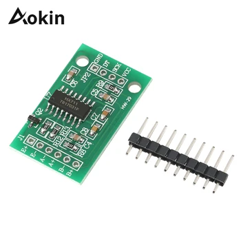 Aokin HX711 Breakout Váhy Vážiace Snímače 24-bit AD Modul Analógový na Digitálny Prevodník Pre Arduino DIY Elektronické Stupnice