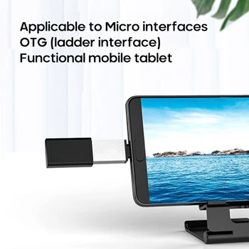 Micro B Port USB3.0 Android OTG Adaptér Mini OTG Kábel Micro USB Na USB Prevodník Pre Android Tablet PC
