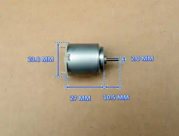 260-24110 DC5V 9600RPM Silné magnetické kefa hračka motorových R51